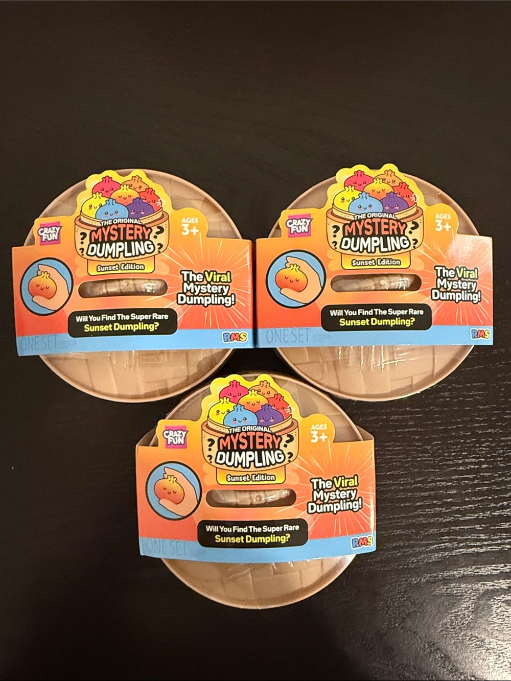 3x RMS The Original Mystery Dumpling Sunset Edition